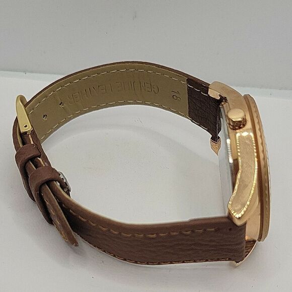 Fossil Stella ES3815 Women's Brown Leather Analog Dial Quartz Wrist Watch BC997 - Picture 9 of 10